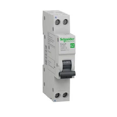 RCBO-Schneider-EZ9D33625-25A-30mA-1PN-4.5kA